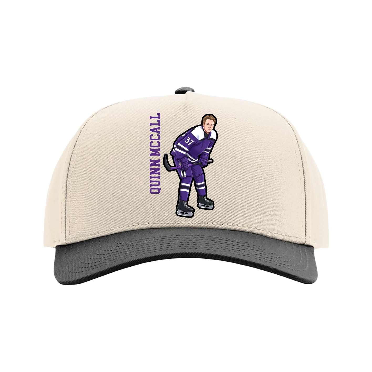 Full Fabric Five-Panel Champ Cap