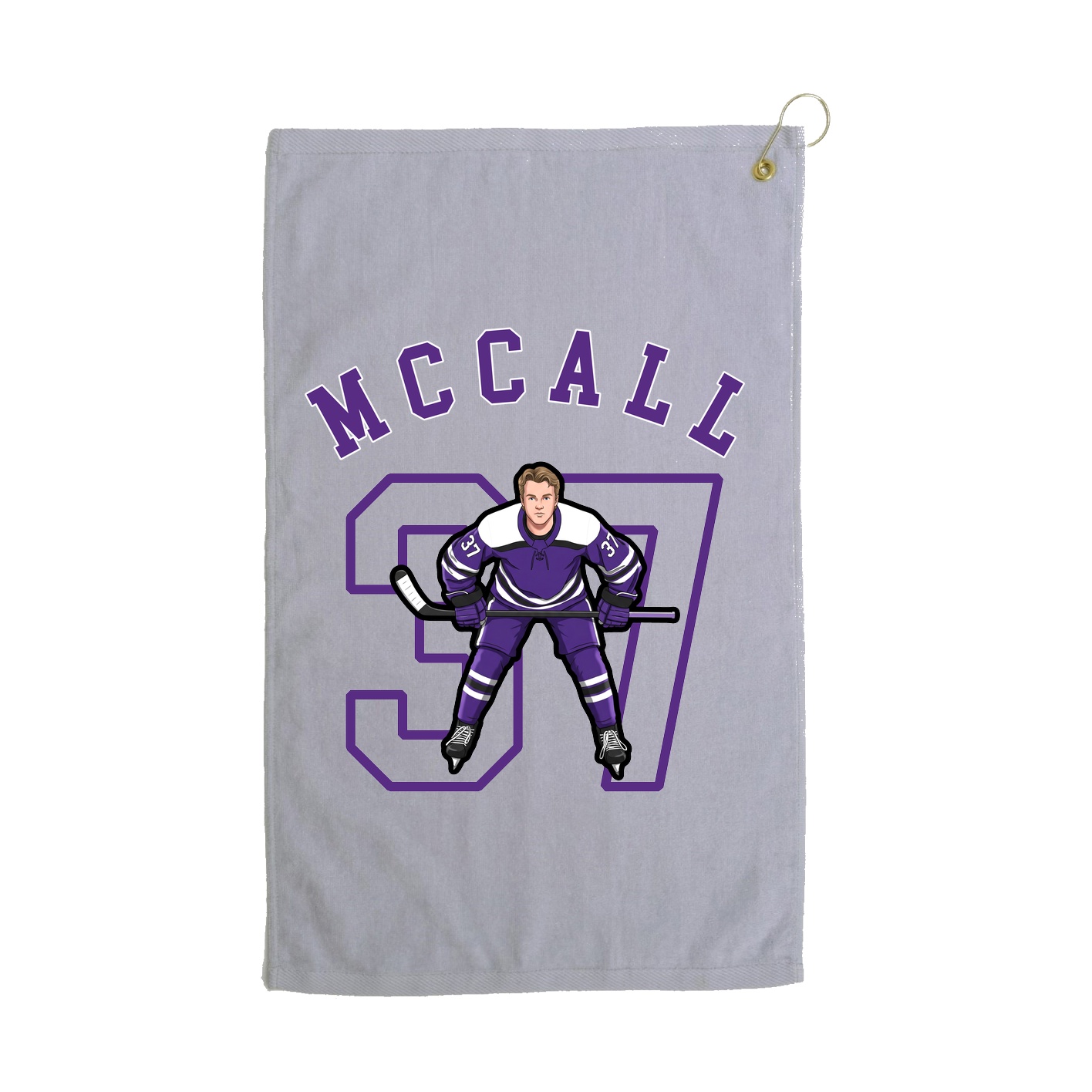 Golf Towel — Shirsey Arch in Grey