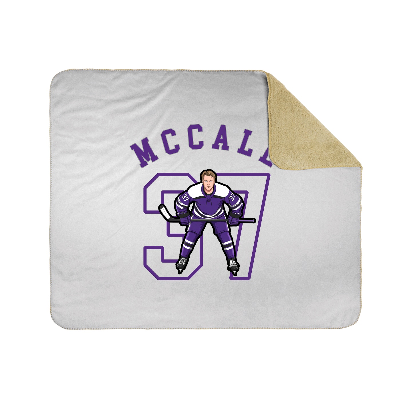Throw Blanket — Shirsey Arch in White
