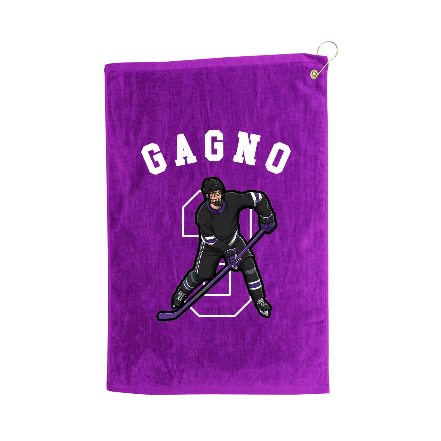 Golf Towel — Shirsey Arch in Purple