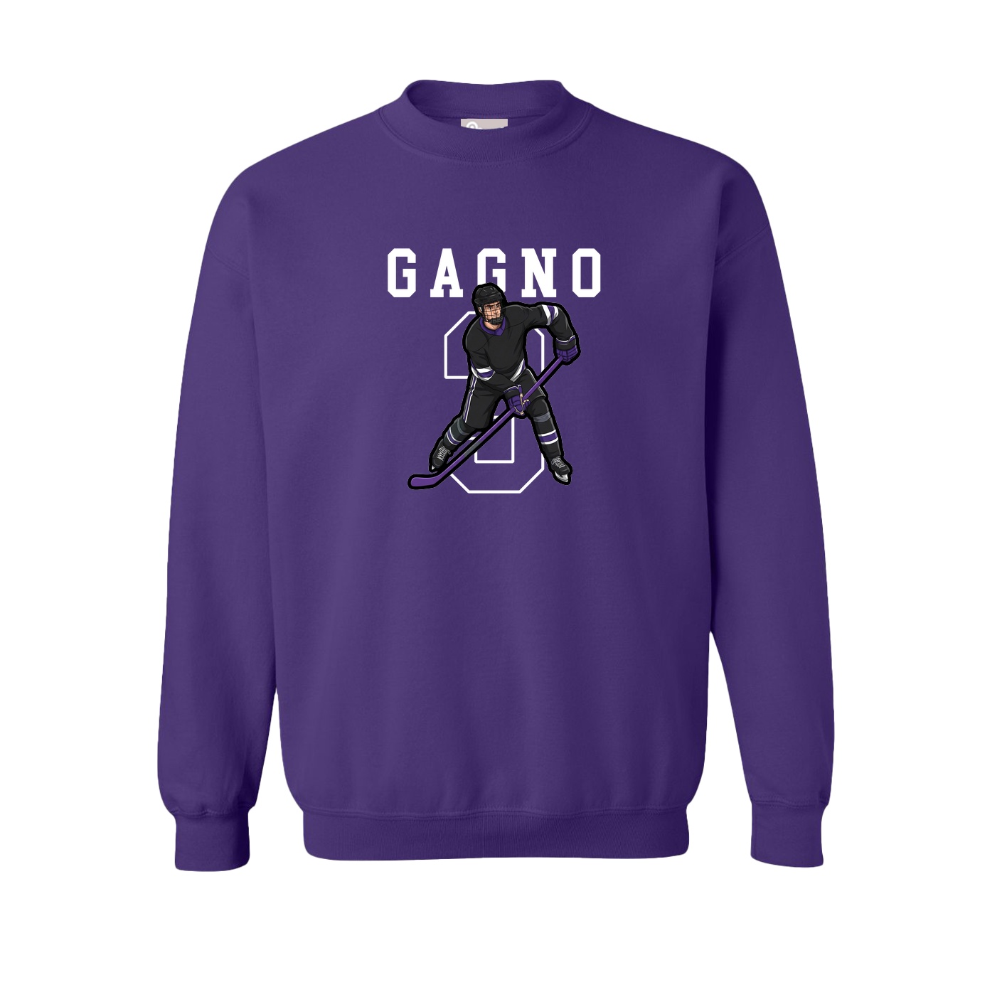 Fleece Crew — Shirsey in Purple