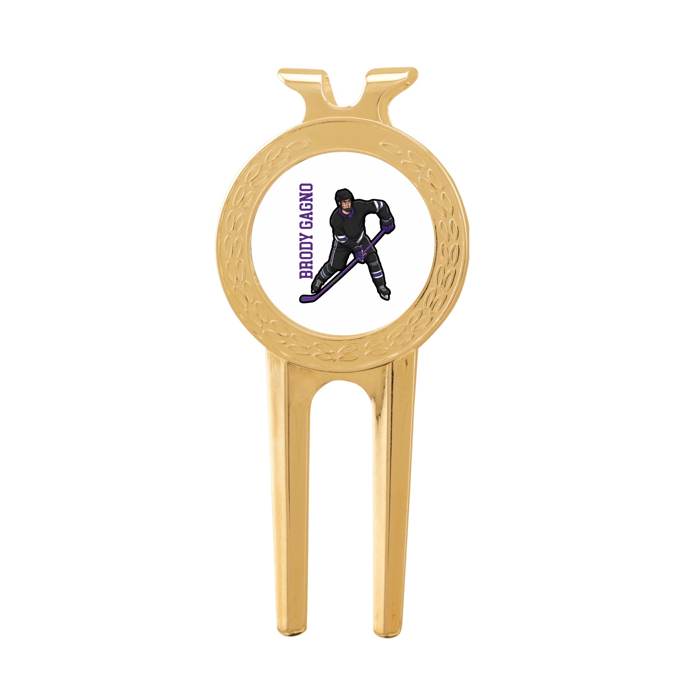 Divot Tool with Ball Marker — Name Vertical in Classic