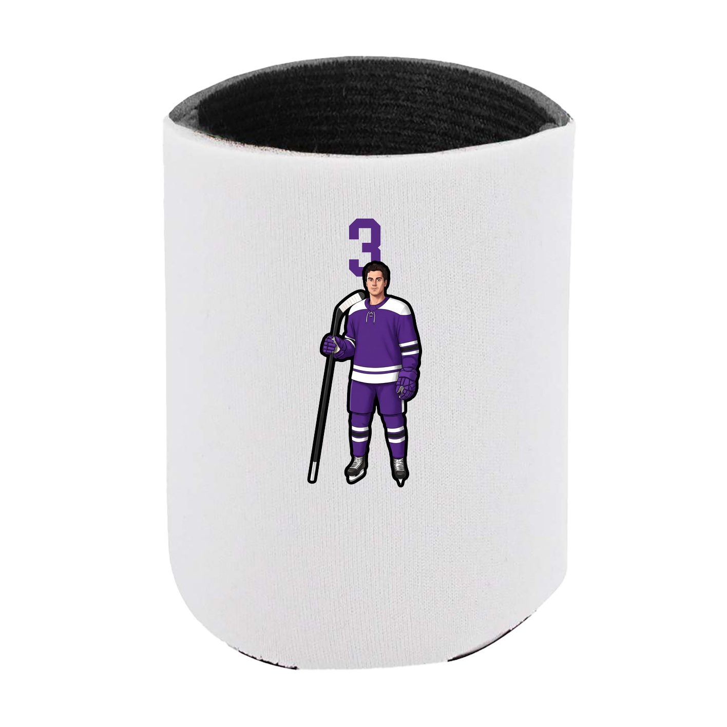 Can Holder — Number Top in White