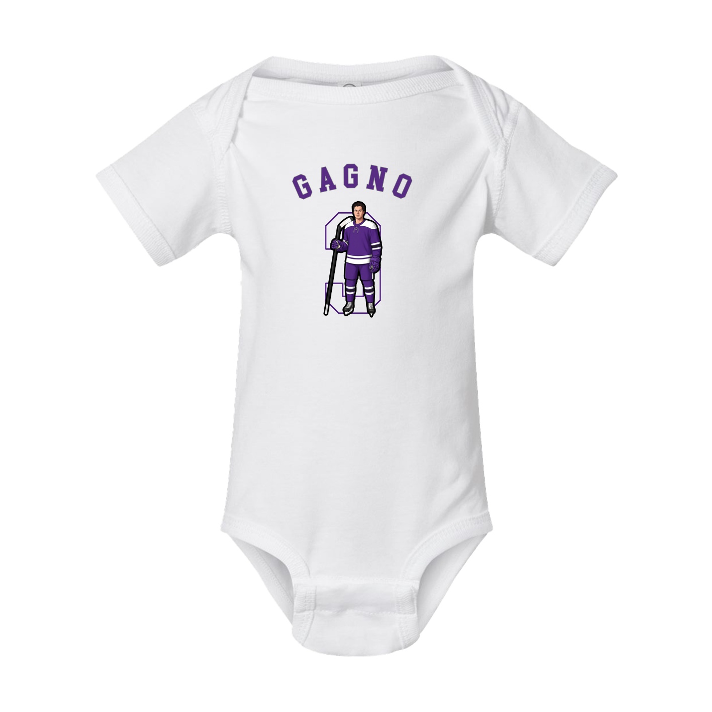 Baby Onesie — Shirsey Arch in White