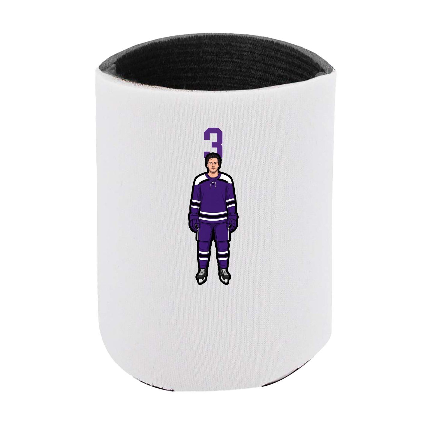 Can Holder — Number Top in White