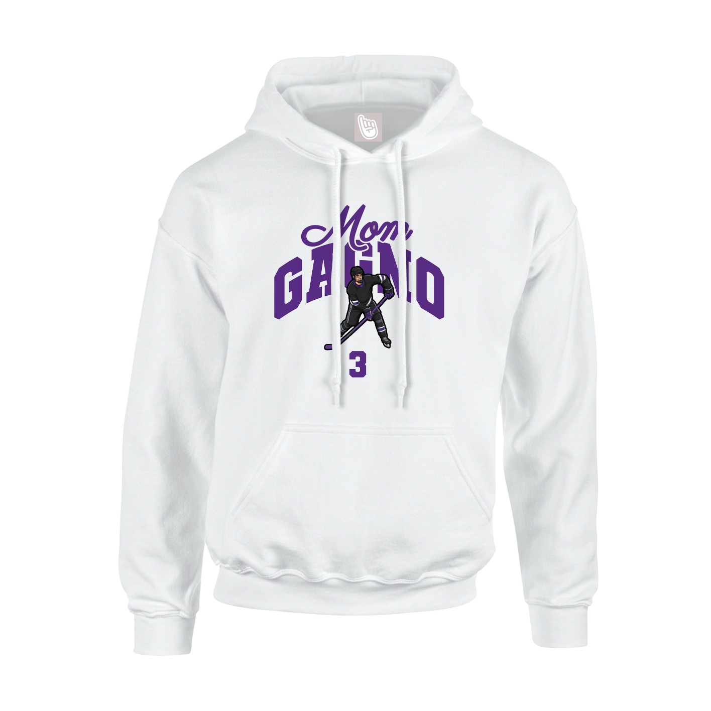 Hoodie — Mothers Day Arch in White
