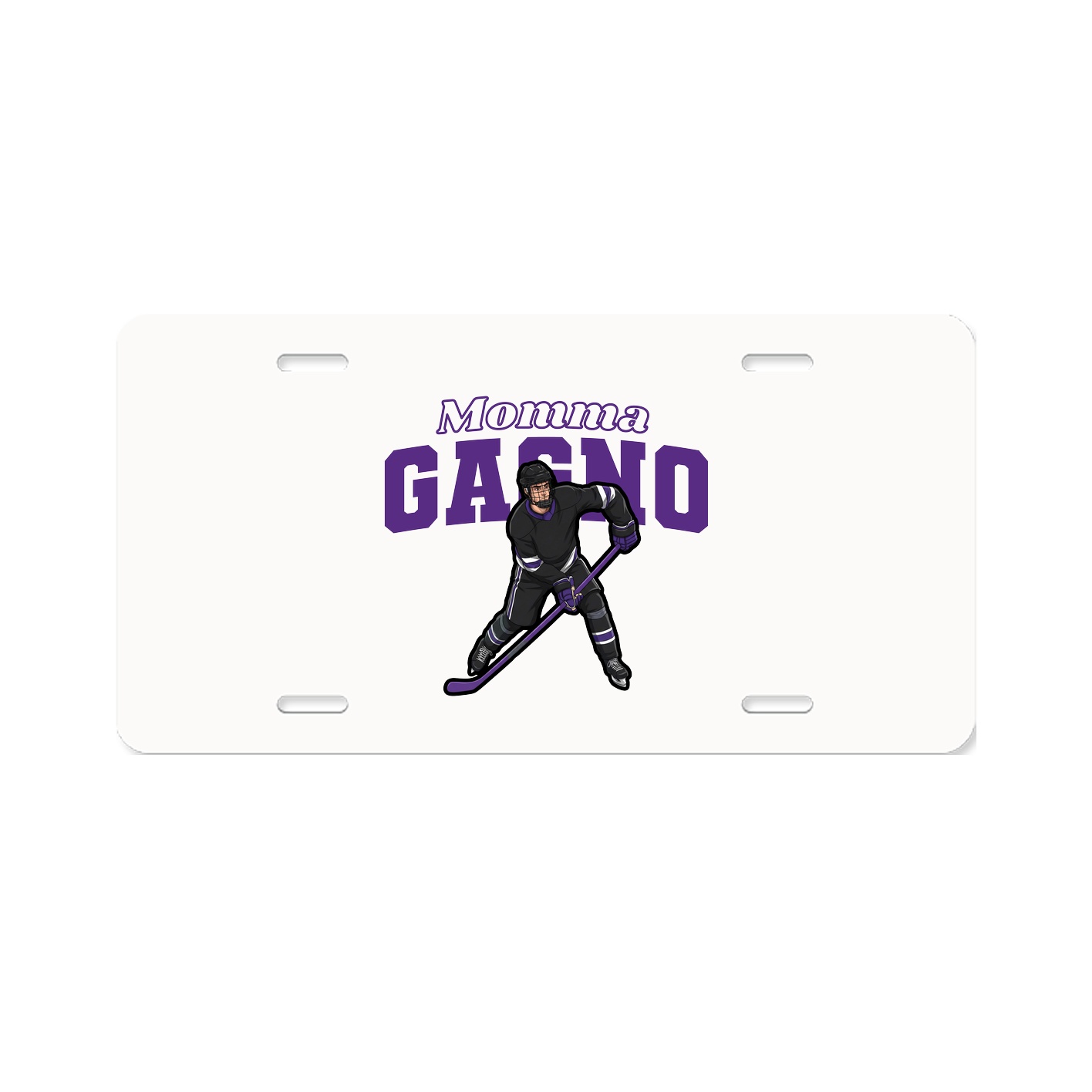 License Plate — Mothers Day Block in Classic
