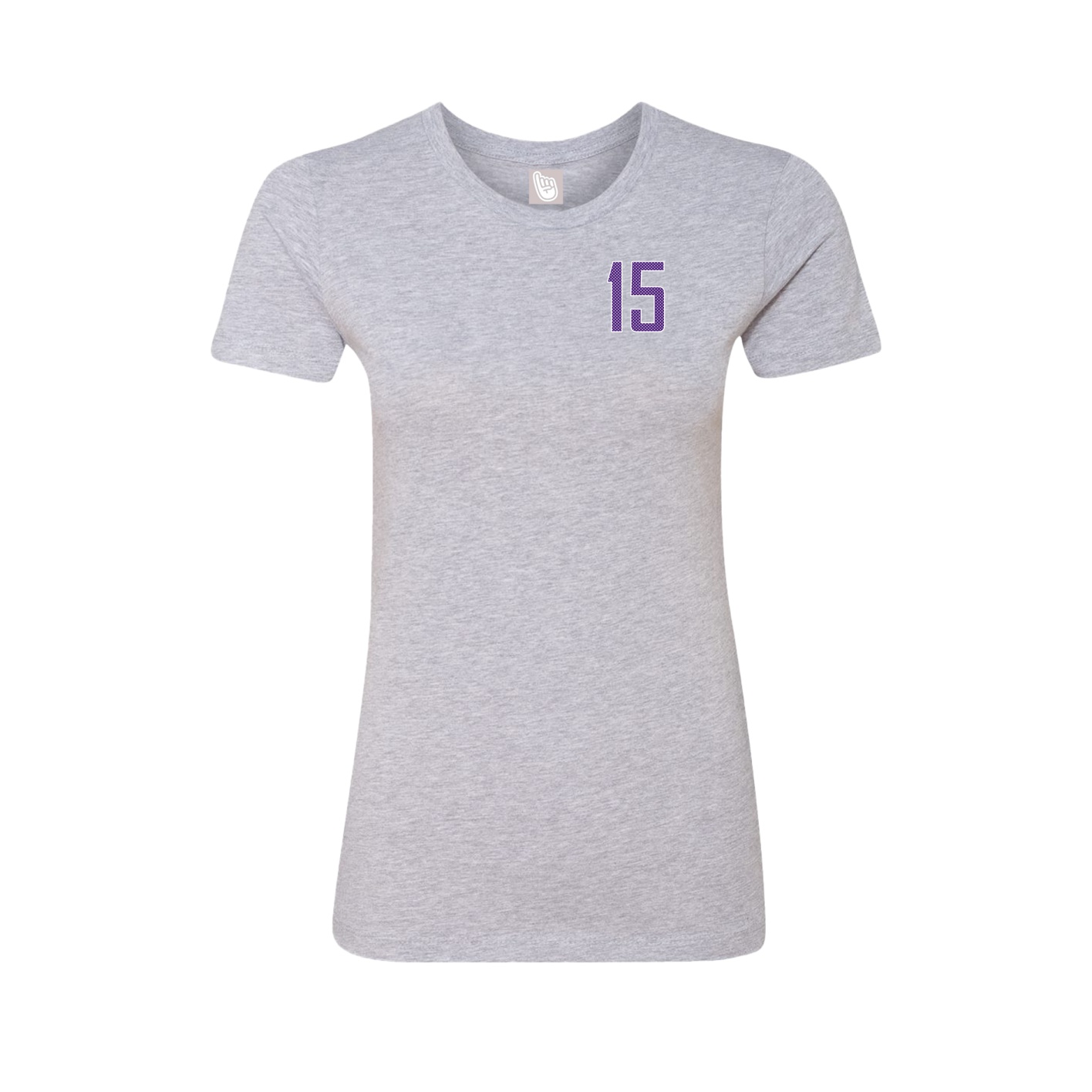 Womens Tee — Front Shirsy in Grey