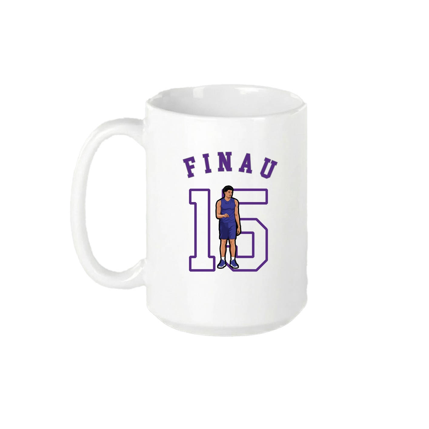 15oz Coffee Mug — Shirsey Arch in White
