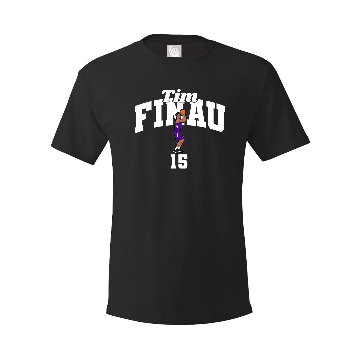 Youth Tee — Signature Arch in Black