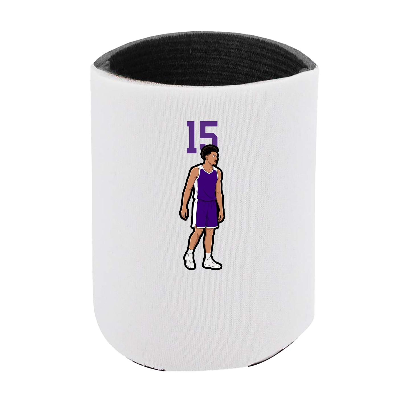 Can Holder — Number Top in White