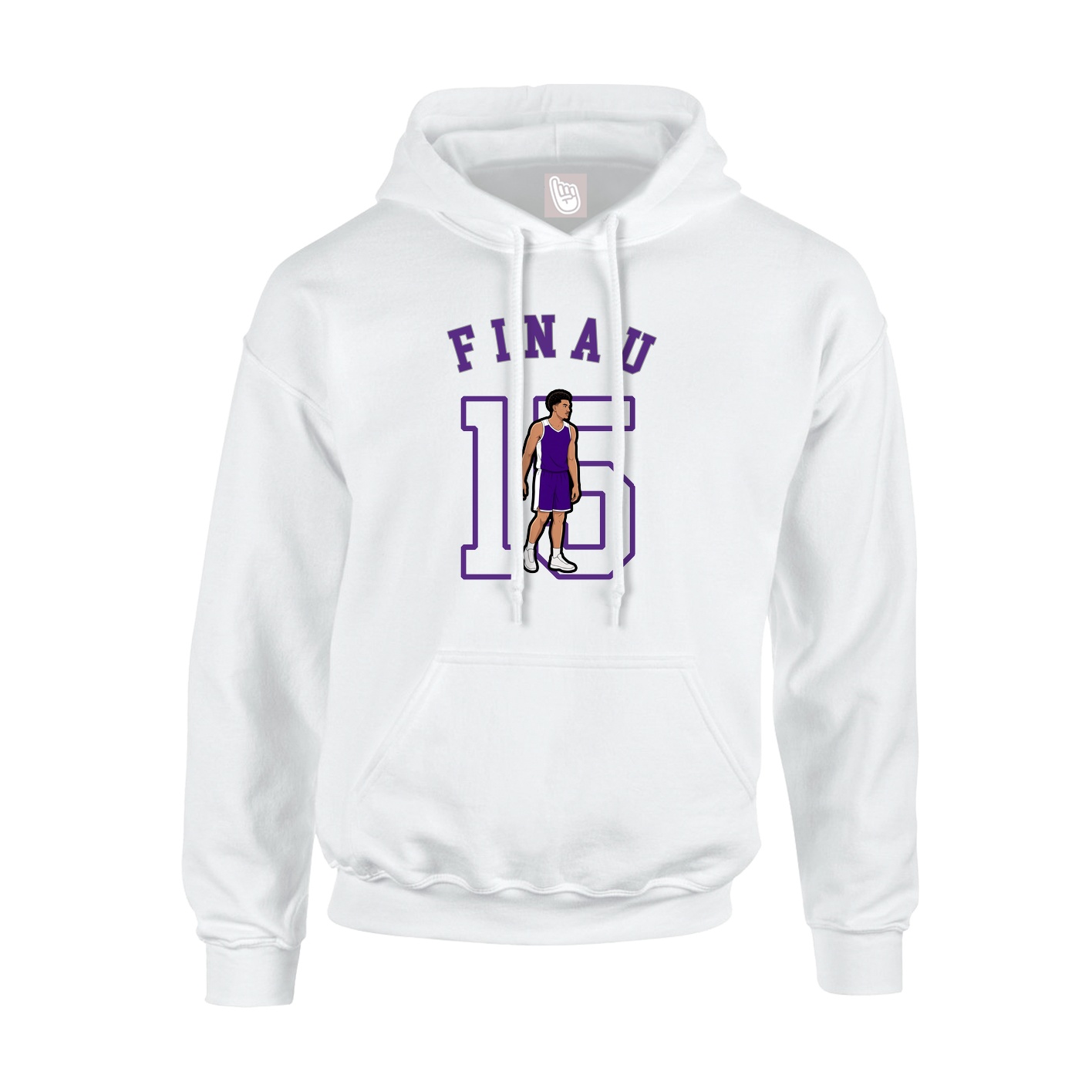 Youth Hoodie — Shirsey Arch in White