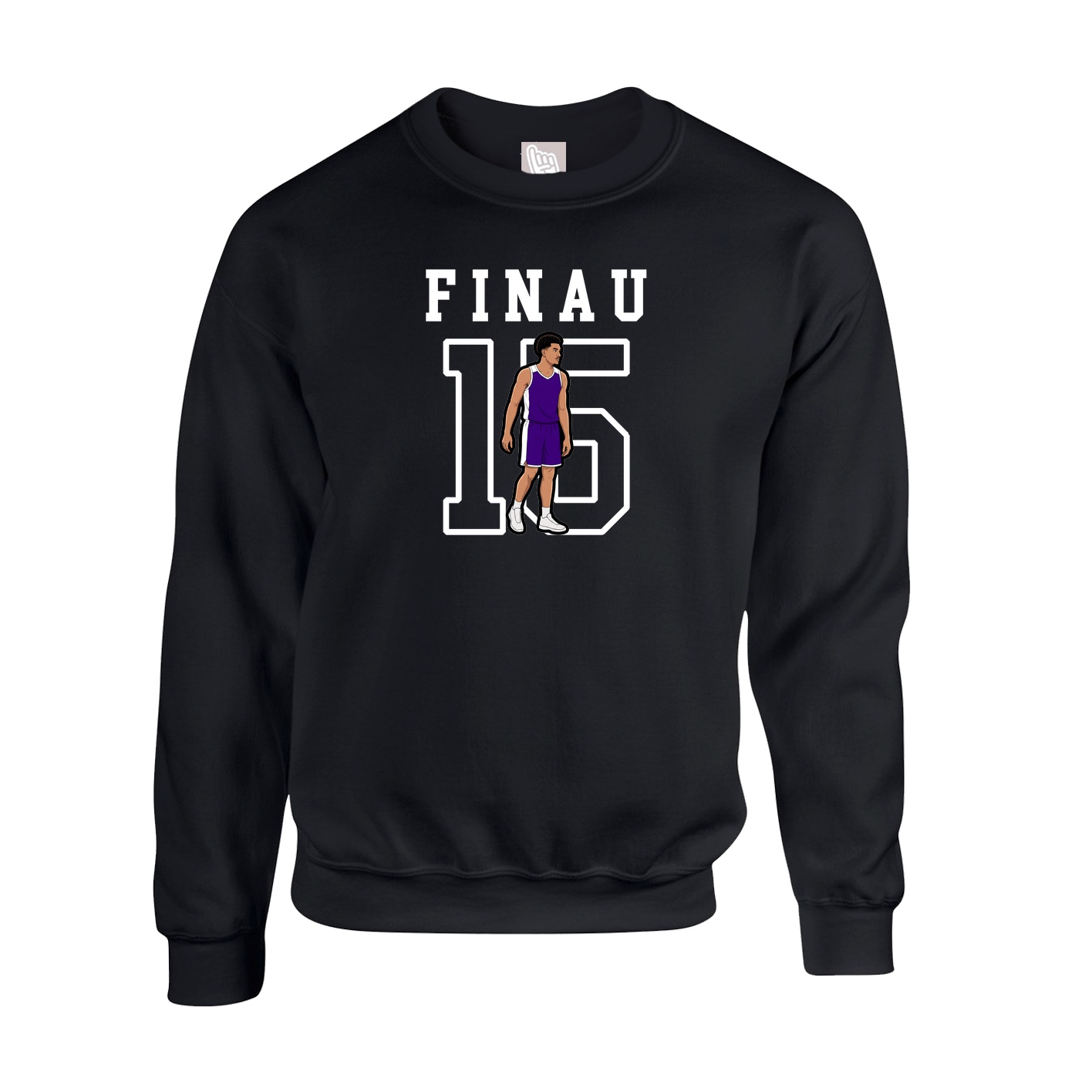 Fleece Crew — Shirsey in Black