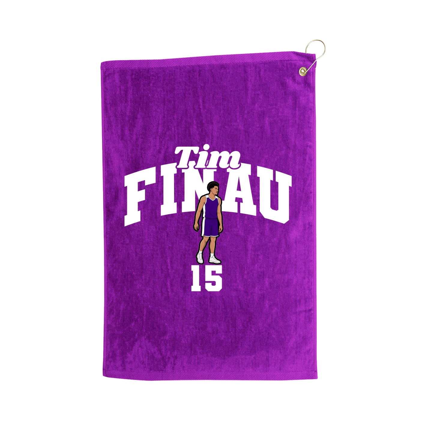 Golf Towel — Signature Arch in Purple