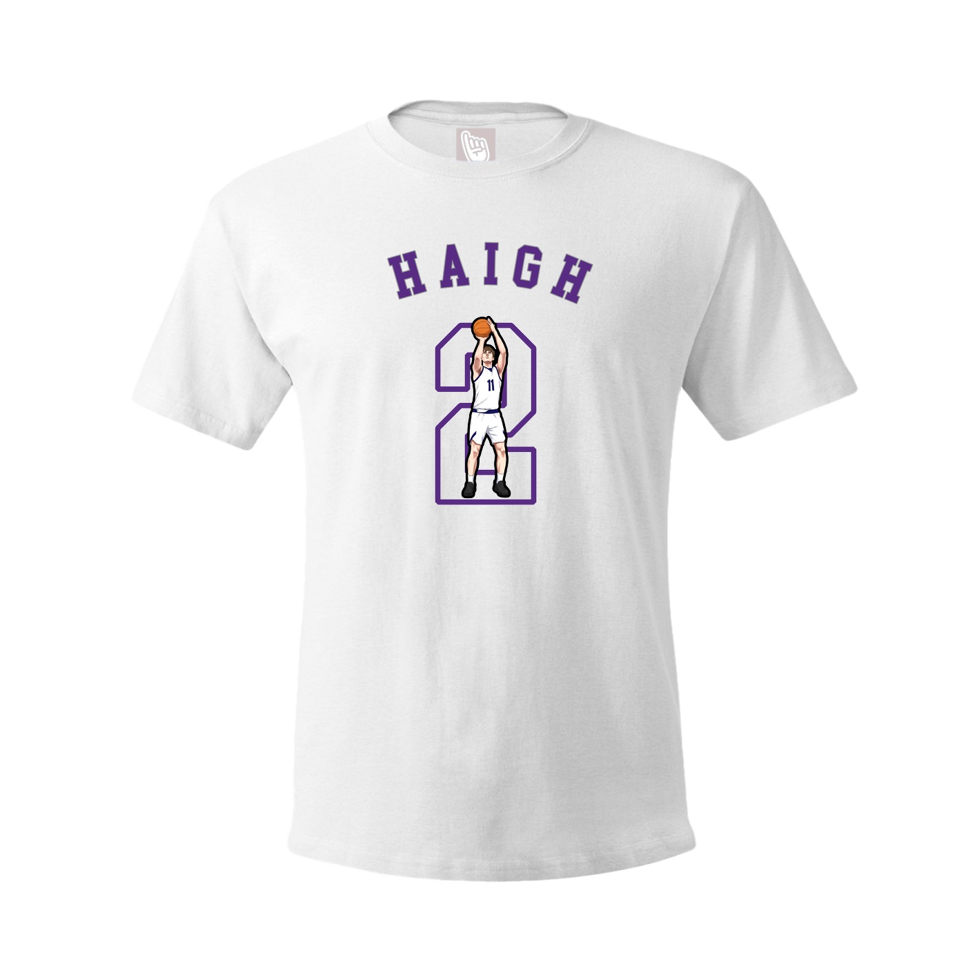 Youth Tee — Shirsey Arch in White