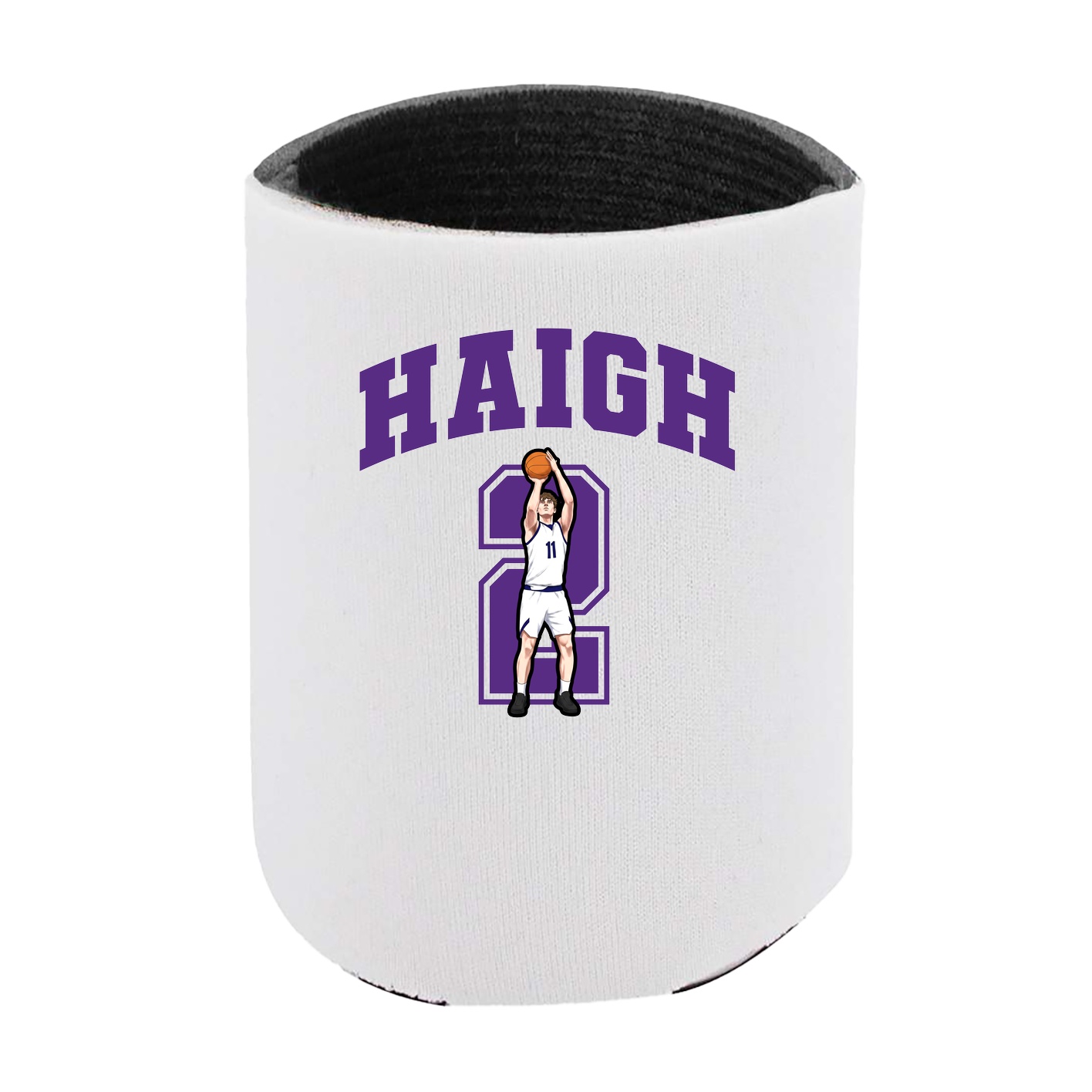 Can Holder — Number in White