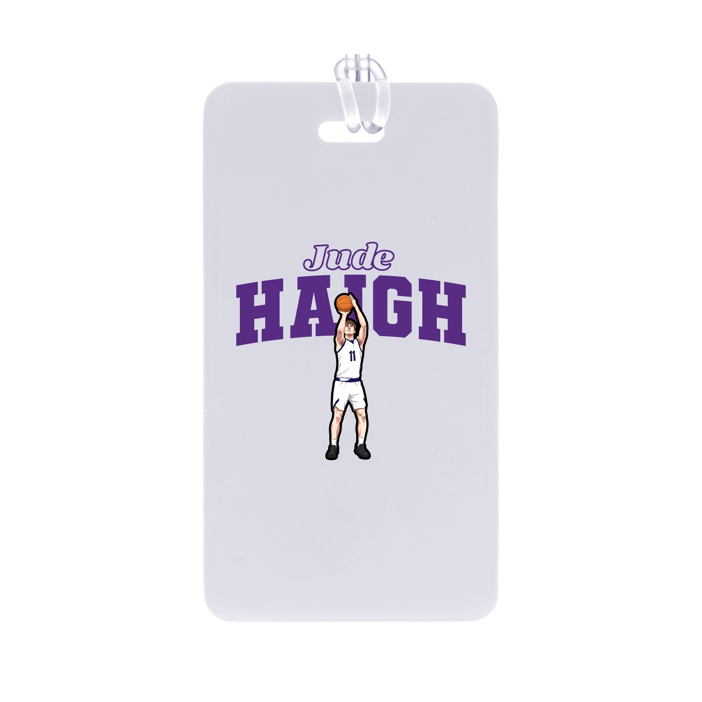 Bag Tag — Name Arch in Classic