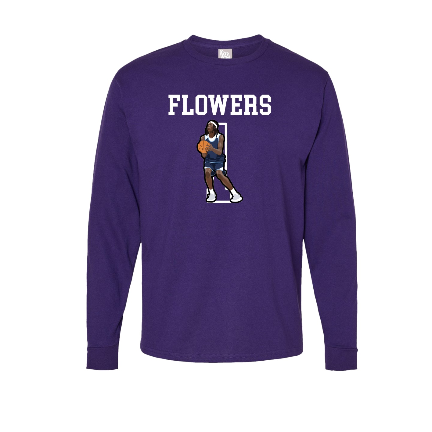 Long Sleeve Tee — Shirsey in Purple