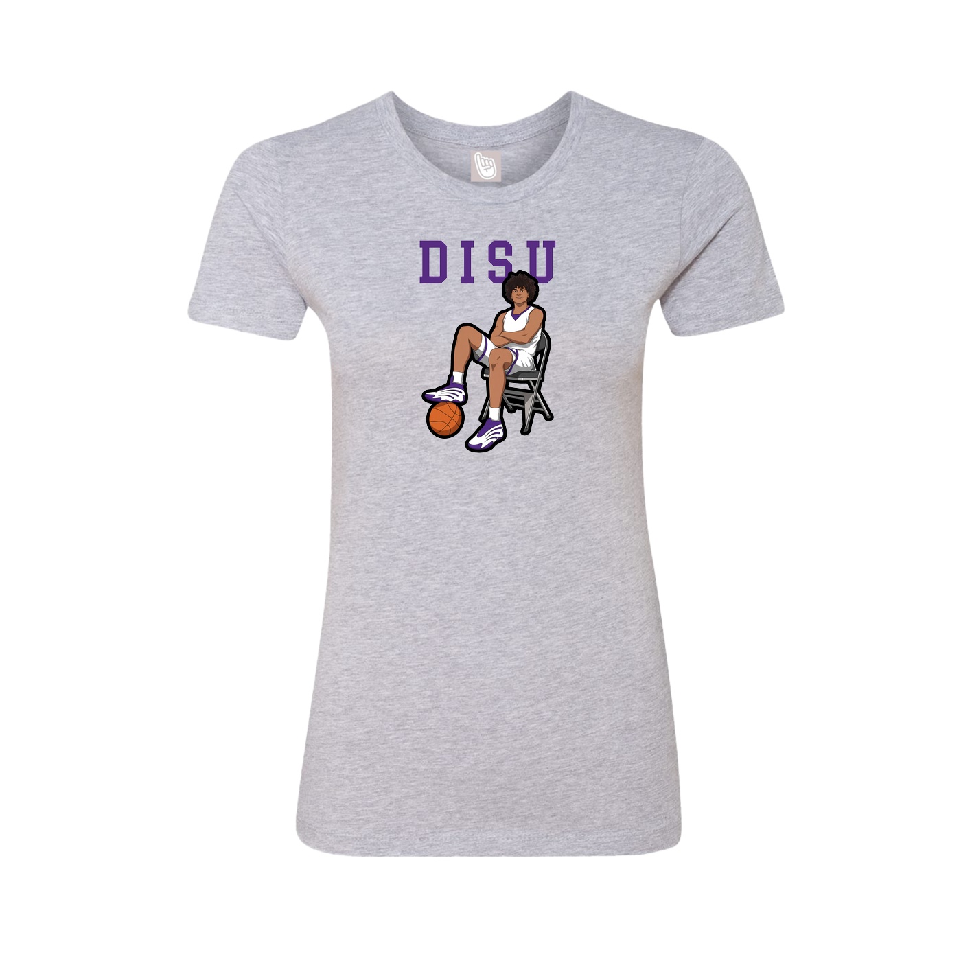 Fitted Women's Tee — Shirsey in Grey
