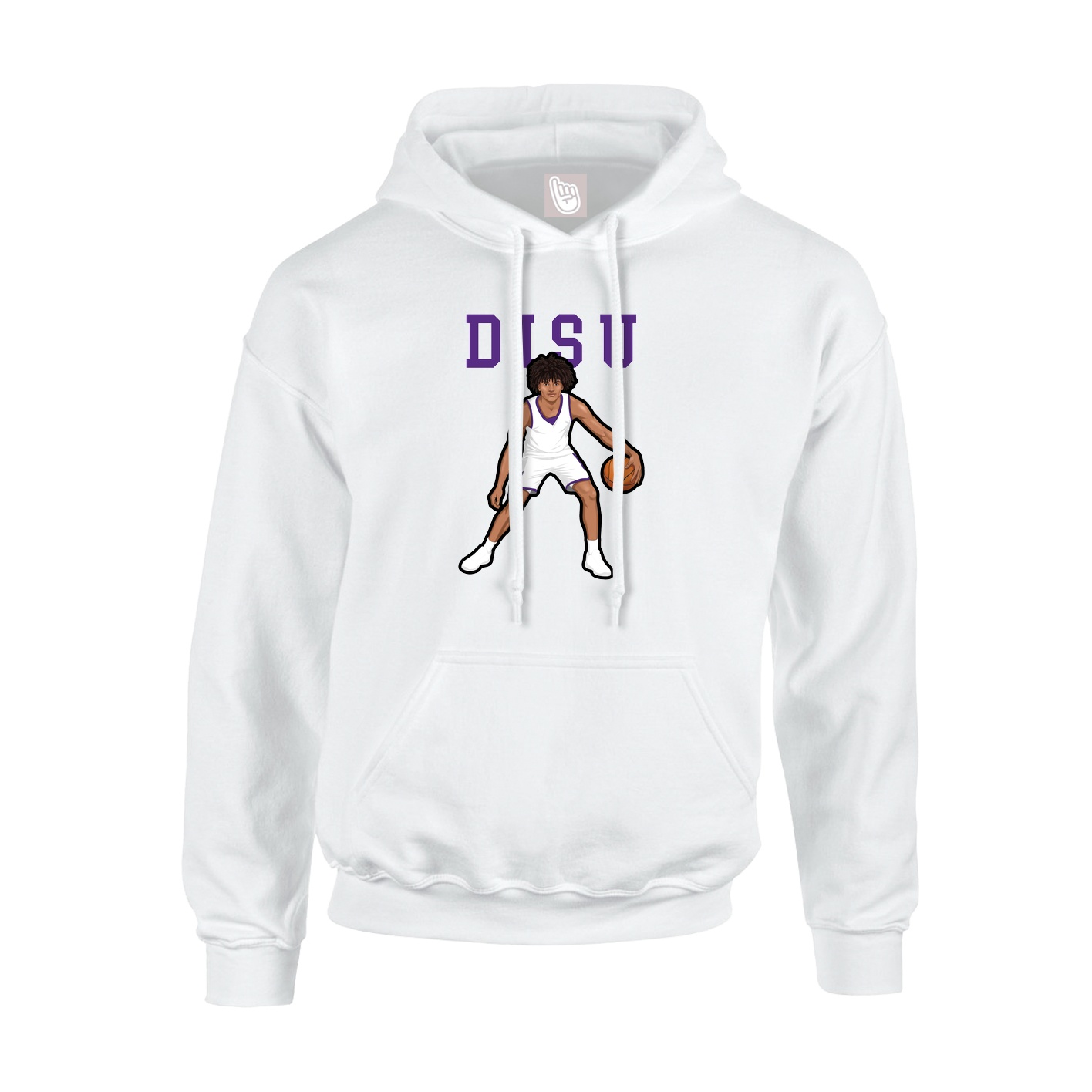 Hoodie — Shirsey in White