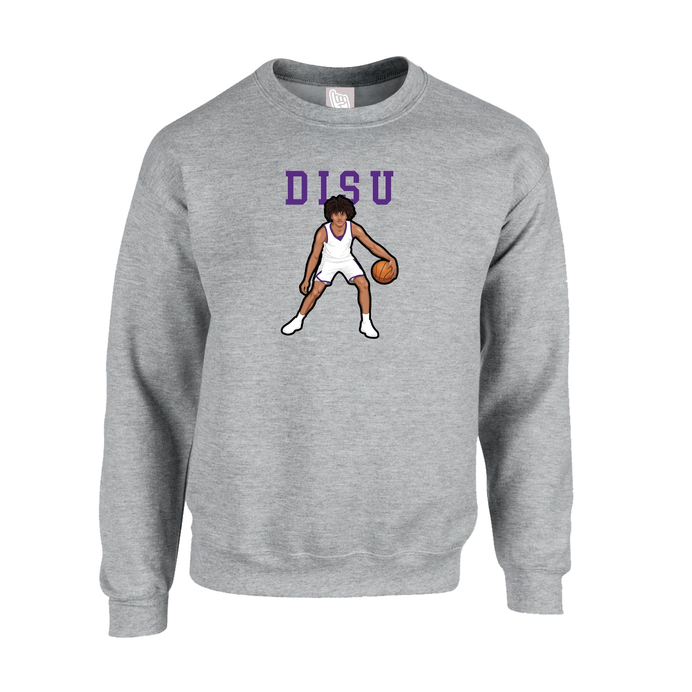Fleece Crew — Shirsey in Grey