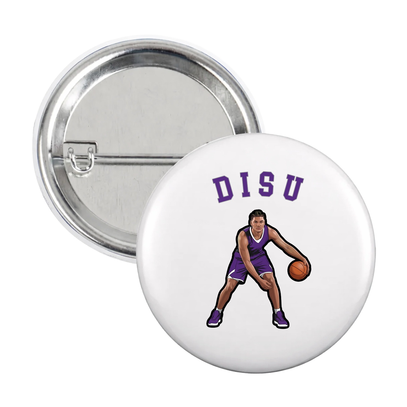 Game Day Button — Shirsey Arch in White