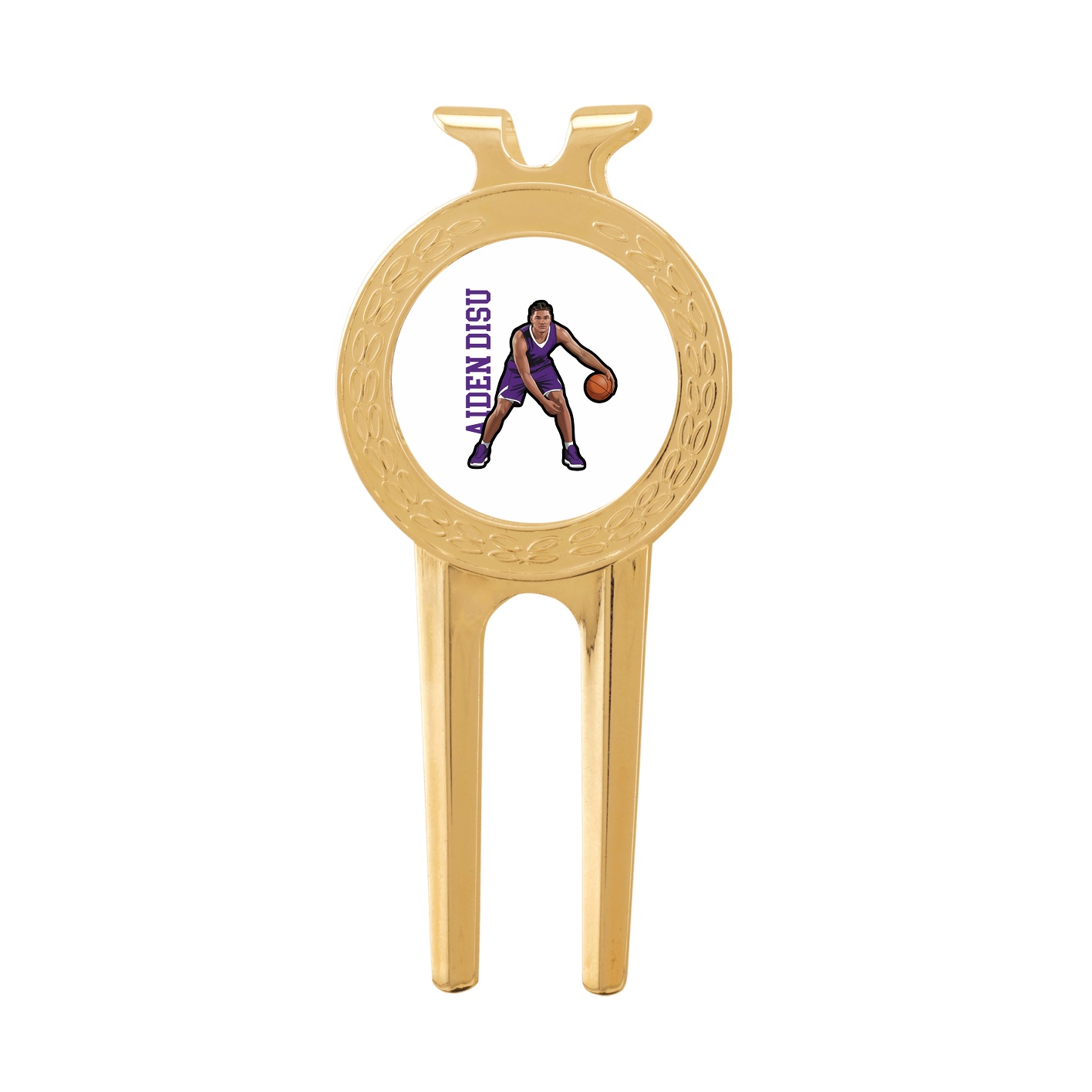 Divot Tool with Ball Marker — Name Vertical in Classic