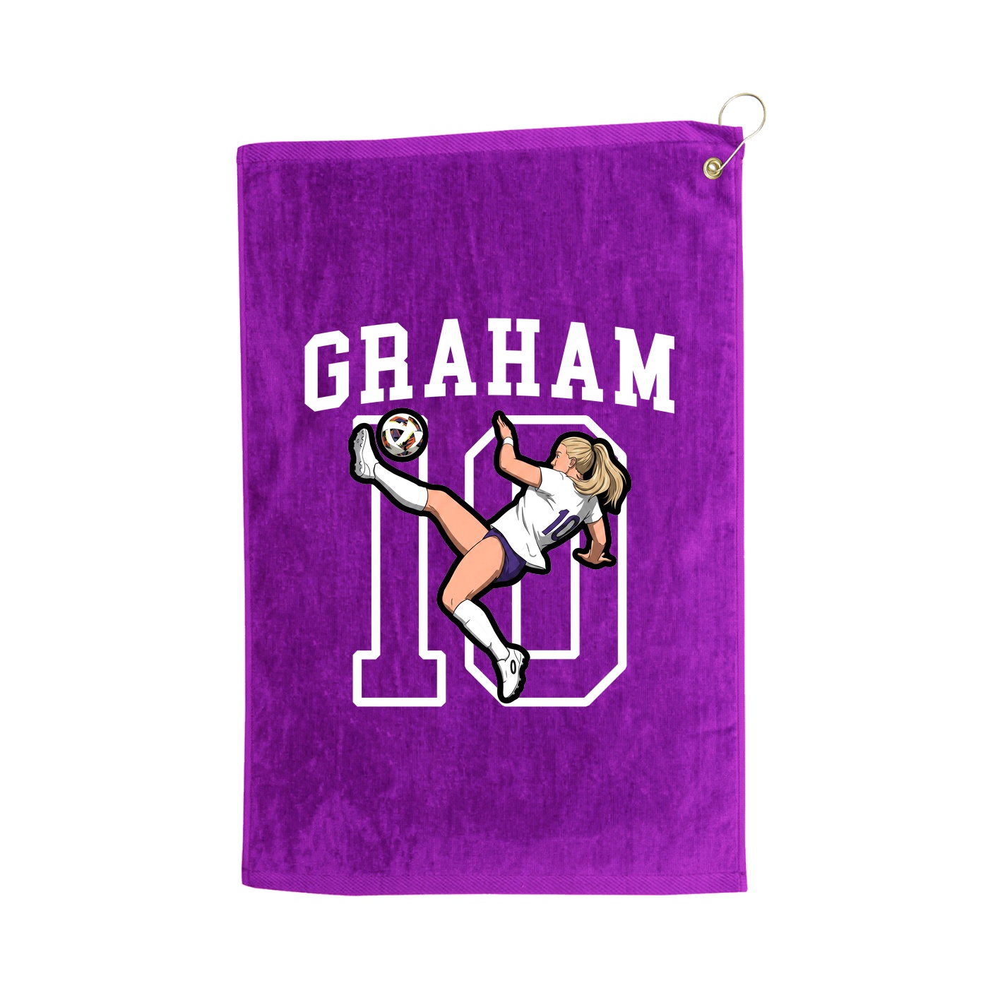 Golf Towel — Shirsey in Purple