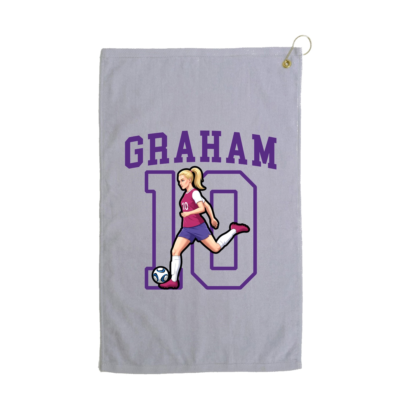 Golf Towel — Shirsey in Grey
