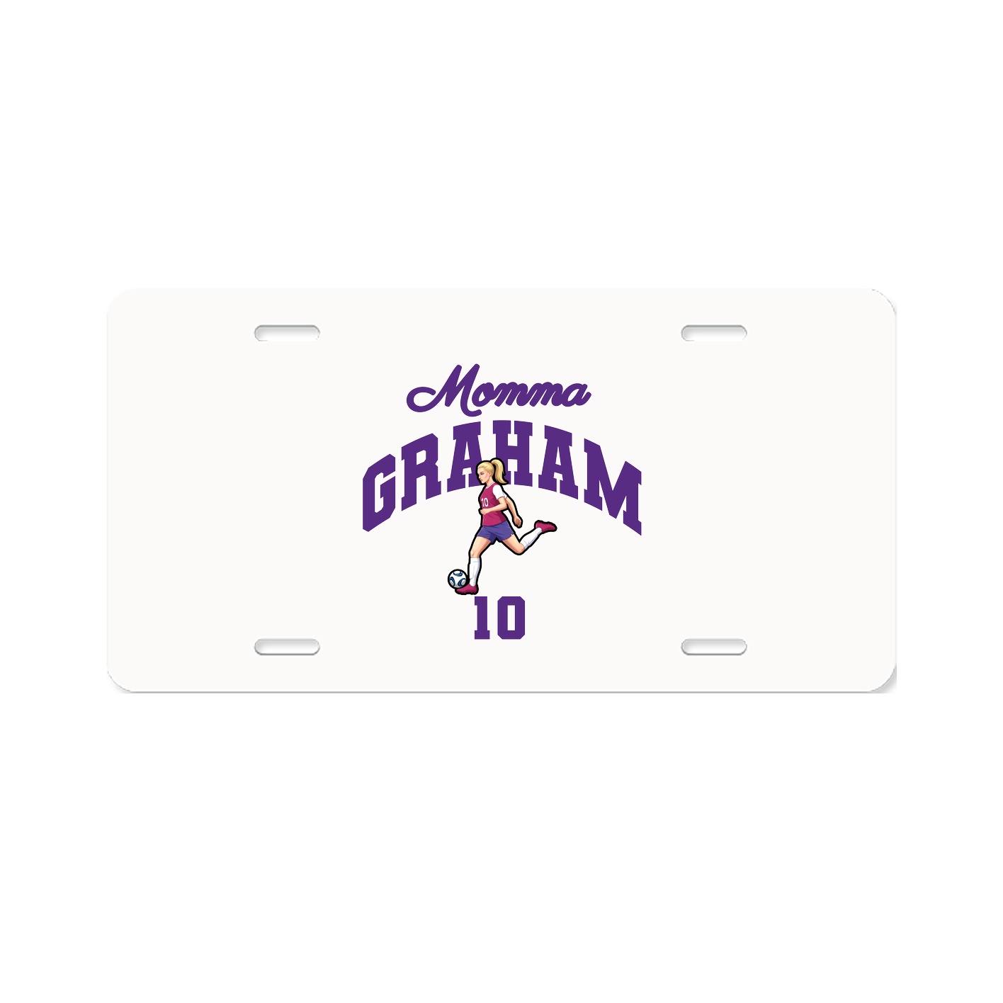 License Plate — Mothers Day Arch in Classic
