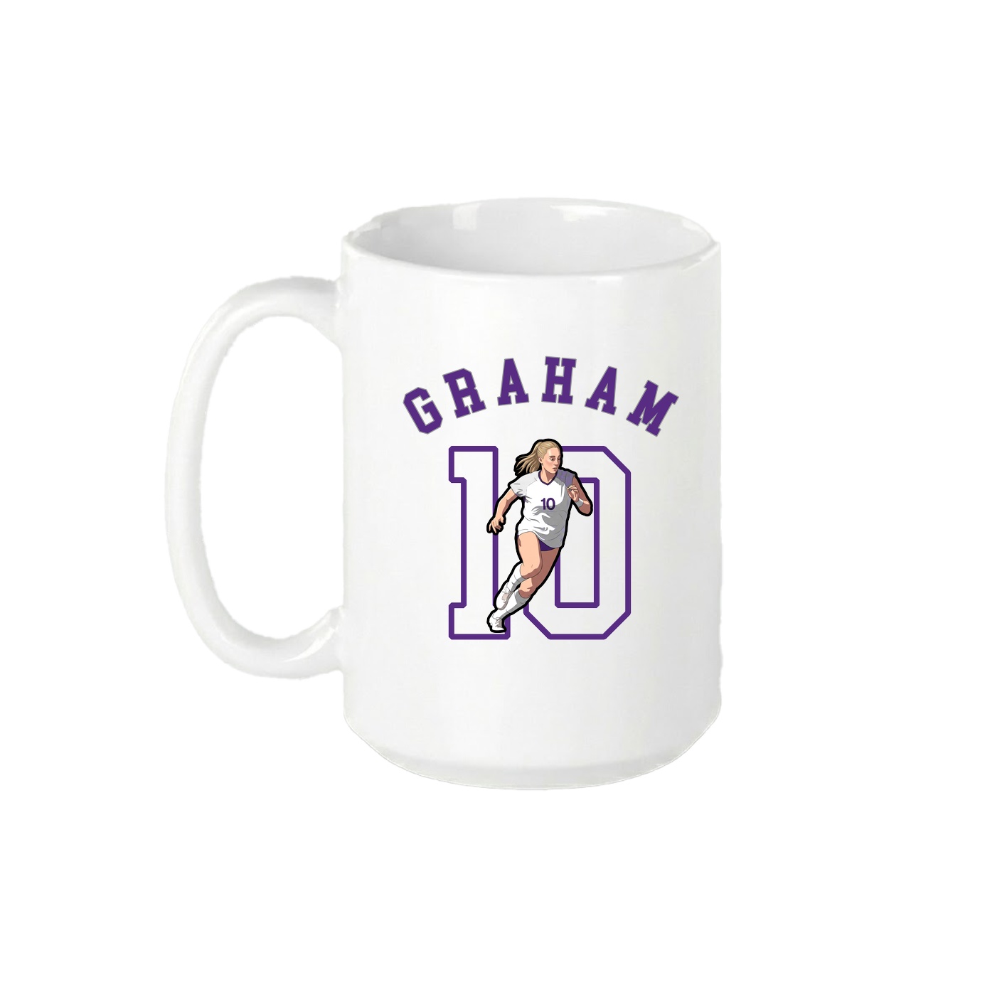 15oz Coffee Mug — Shirsey Arch in White