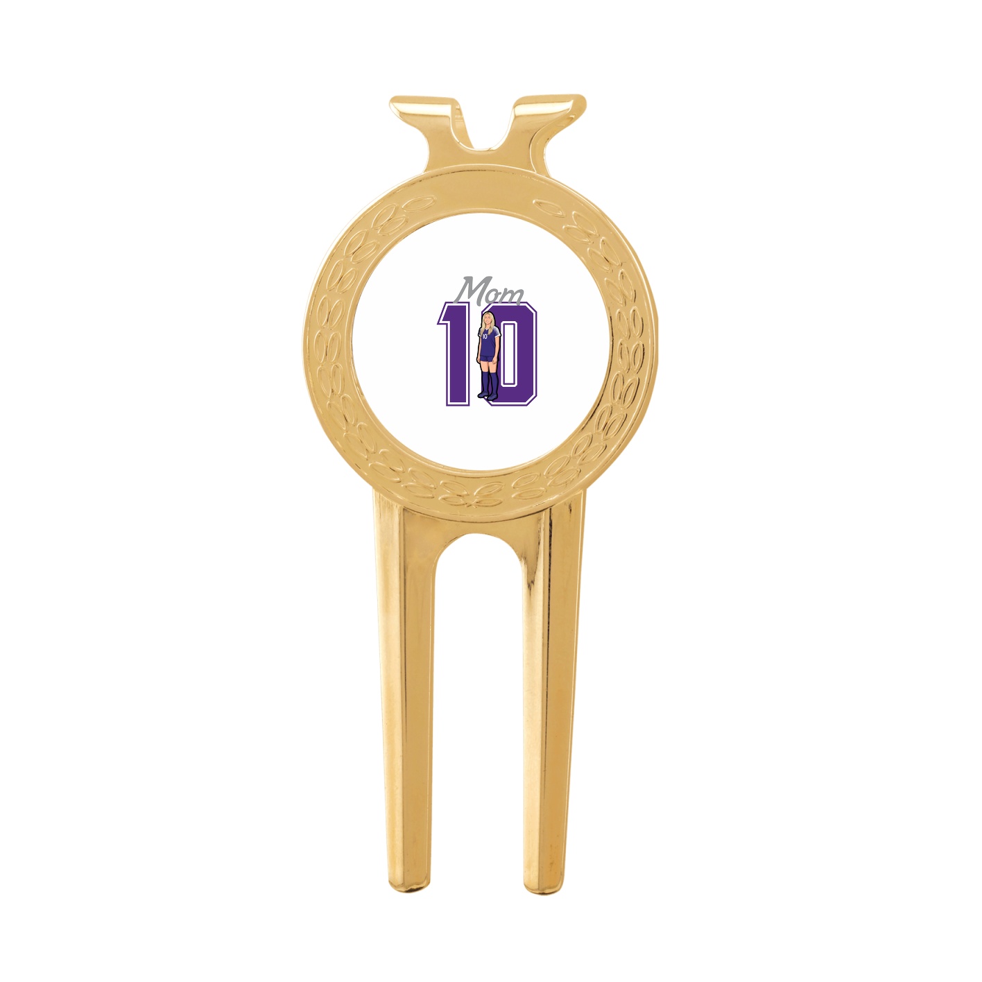 Divot Tool with Ball Marker — Mothers Day Shirsey in Classic