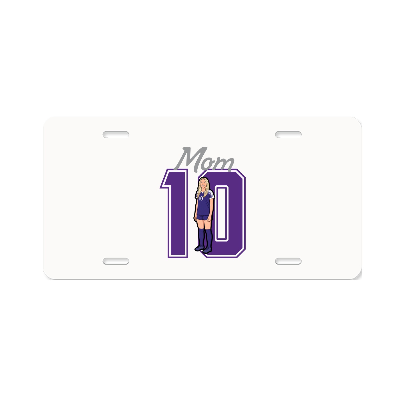 License Plate — Mothers Day Shirsey in Classic