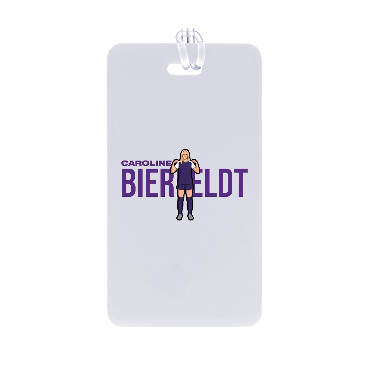 Bag Tag — Player Name in Classic