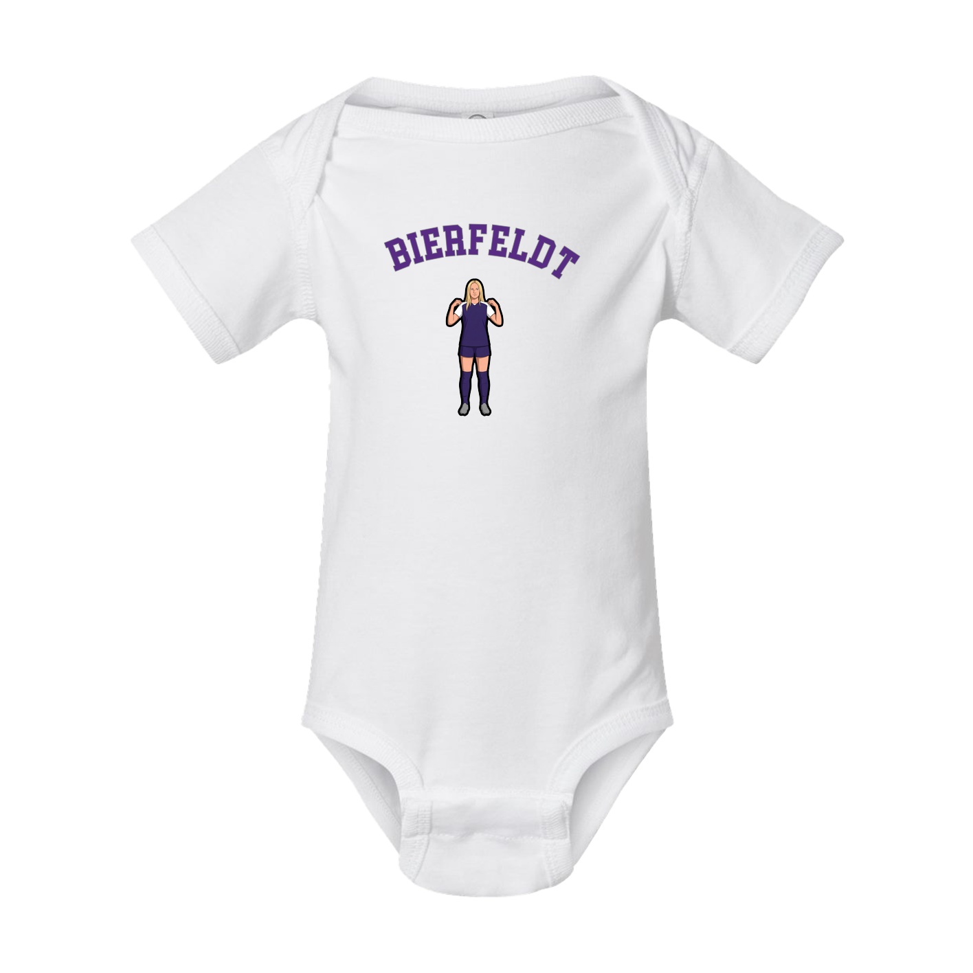 Baby Onesie — Shirsey Arch in White