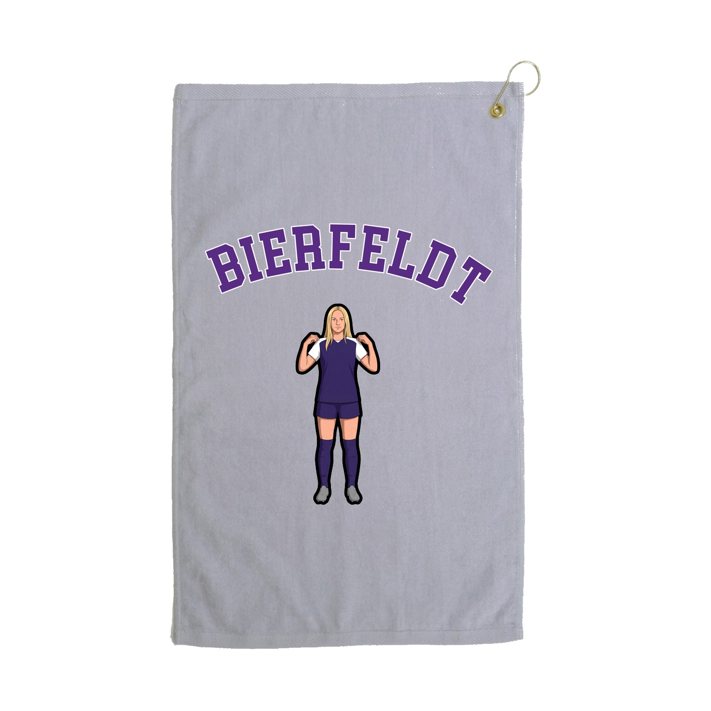 Golf Towel — Shirsey Arch in Grey