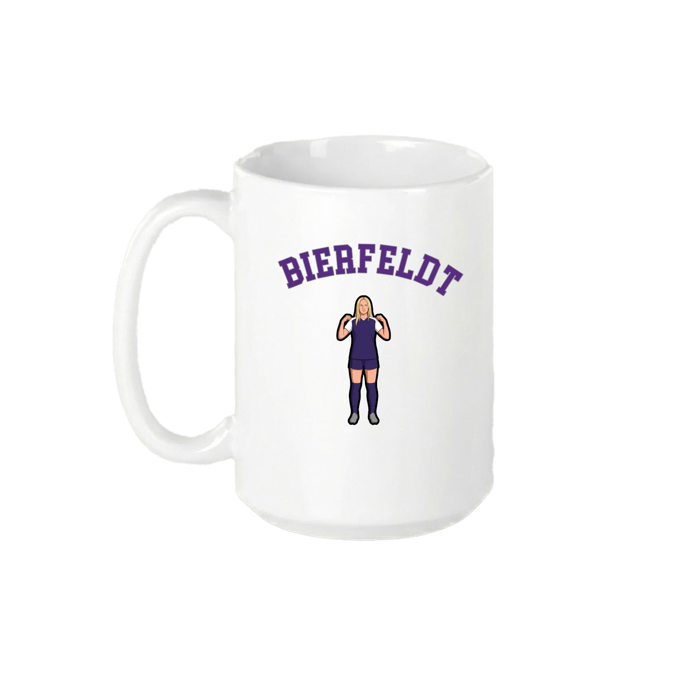 15oz Coffee Mug — Shirsey Arch in White