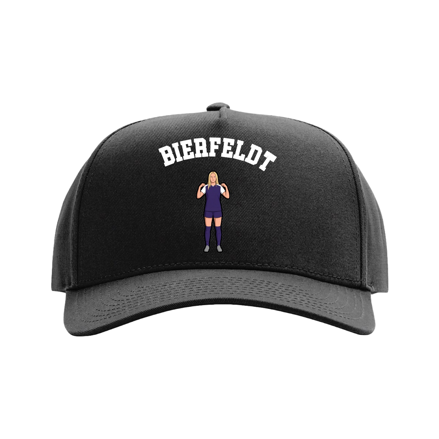 Full Fabric Five-Panel Champ Cap
