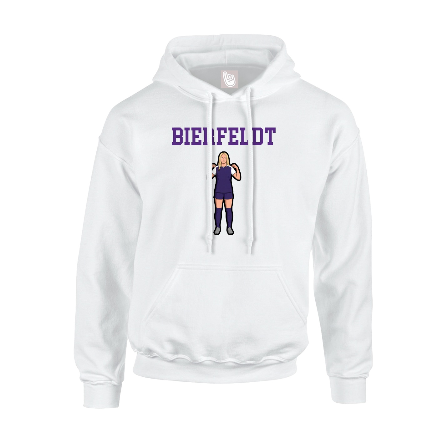 Youth Hoodie — Shirsey in White