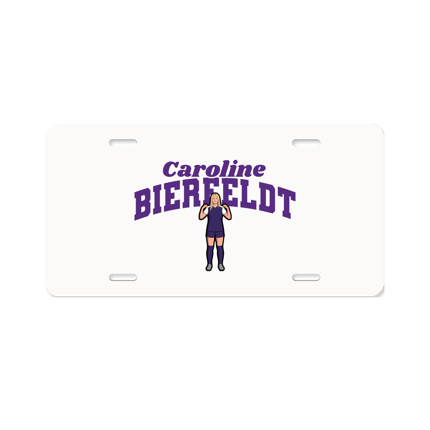 License Plate — Signature Arch in Classic