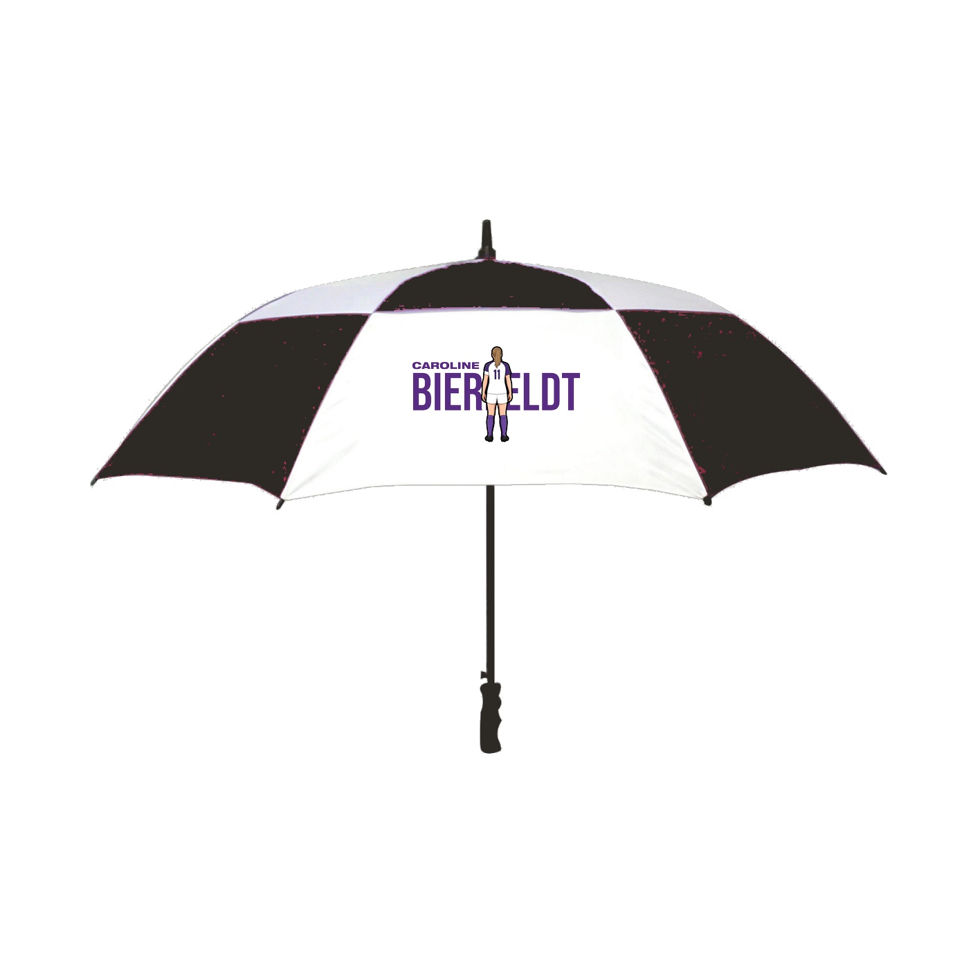 Golf Umbrella — Player Name in Black