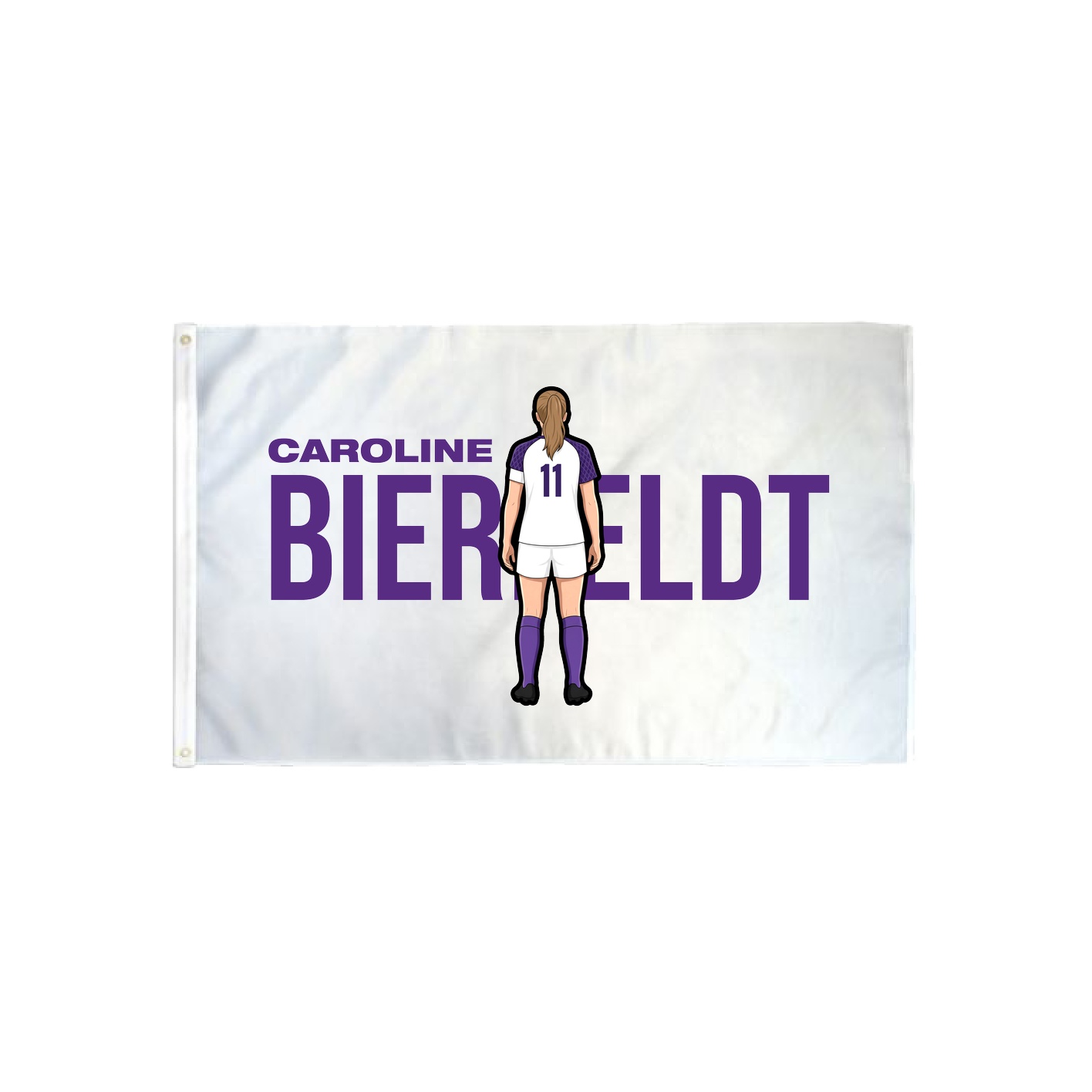 3x5 Flag — Player Name in Classic