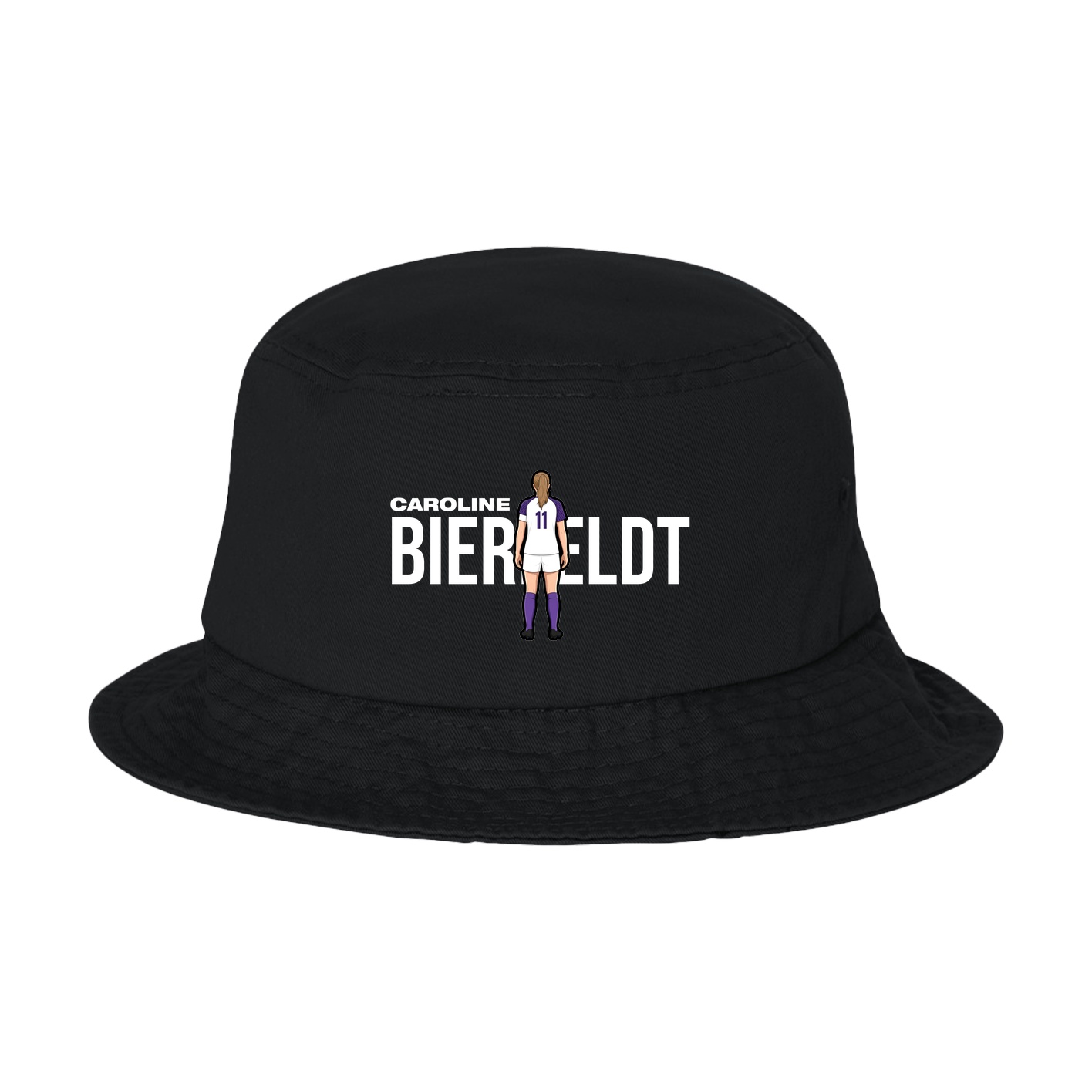 Bucket Cap — Player Name in Black