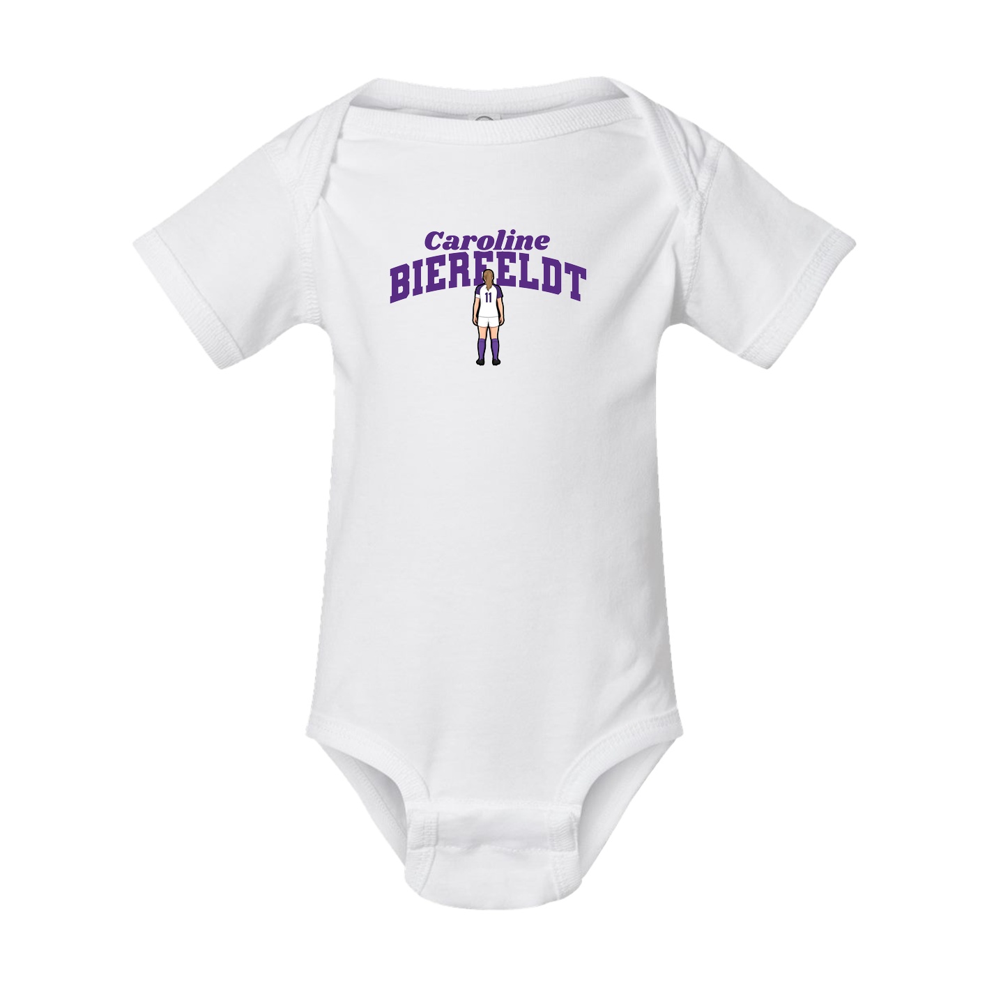 Baby Onesie — Signature Arch in White