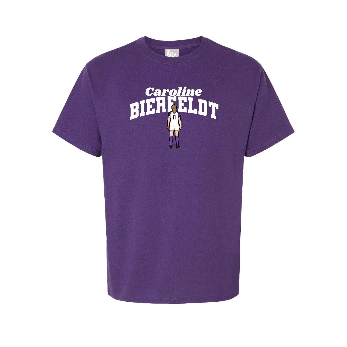 Youth Tee — Signature Arch in Purple