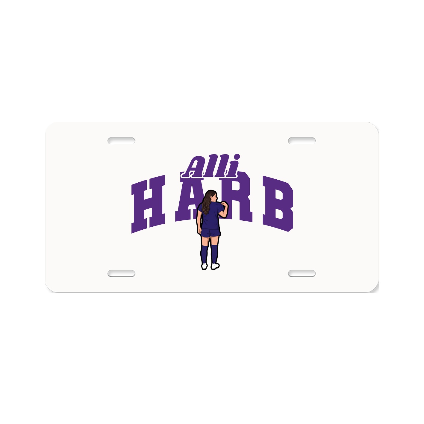 License Plate — Signature Arch in Classic