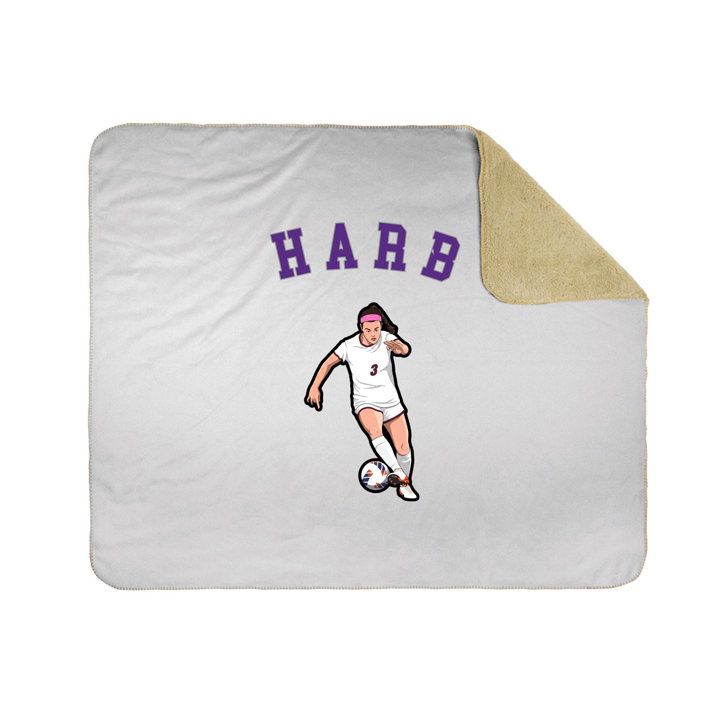 Throw Blanket — Shirsey Arch in White