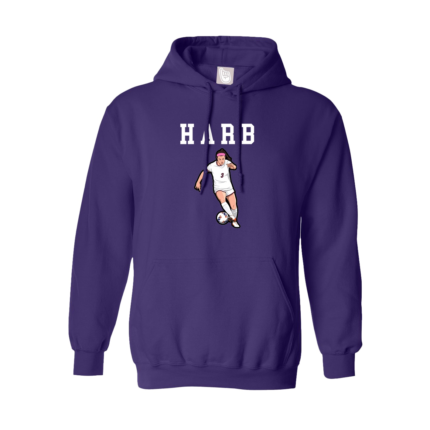 Hoodie — Shirsey in Purple