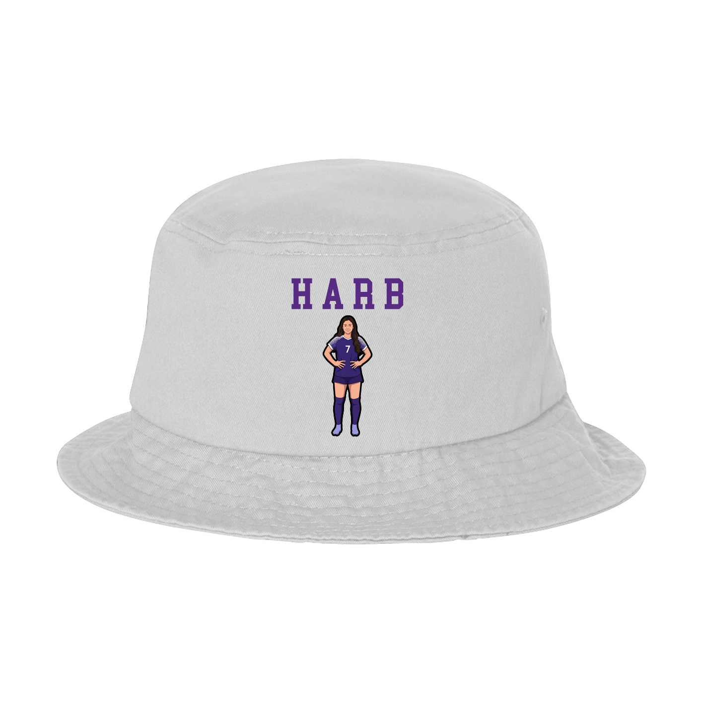Bucket Cap — Shirsey in White