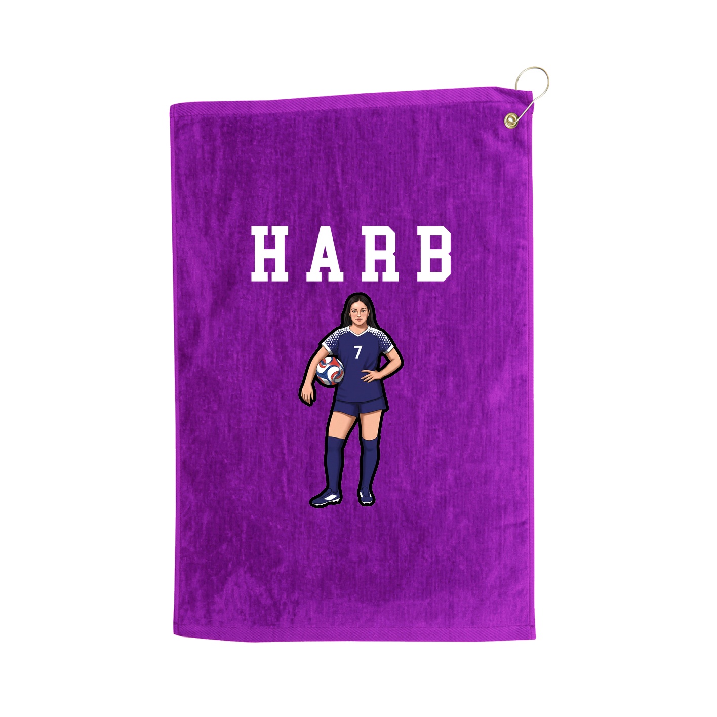 Golf Towel — Shirsey in Purple